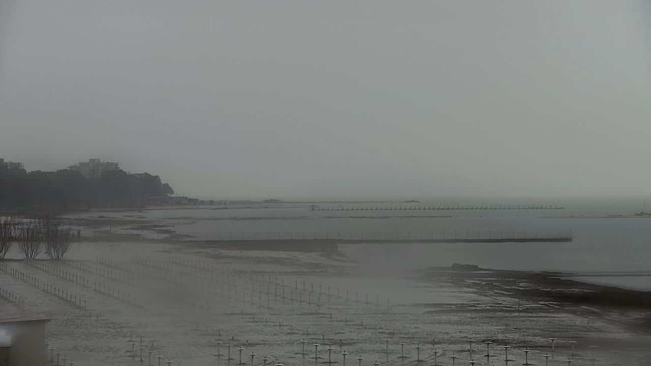 Grado Beach and Aquapark Views in Real Time