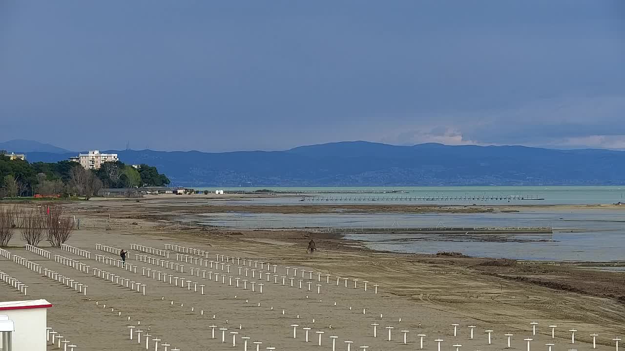 Grado Beach and Aquapark Views in Real Time