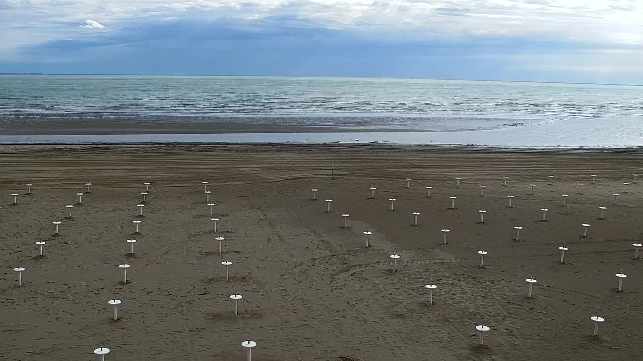 Grado Beach and Aquapark Views in Real Time