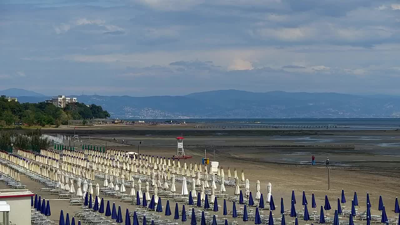 Grado Beach and Aquapark Views in Real Time