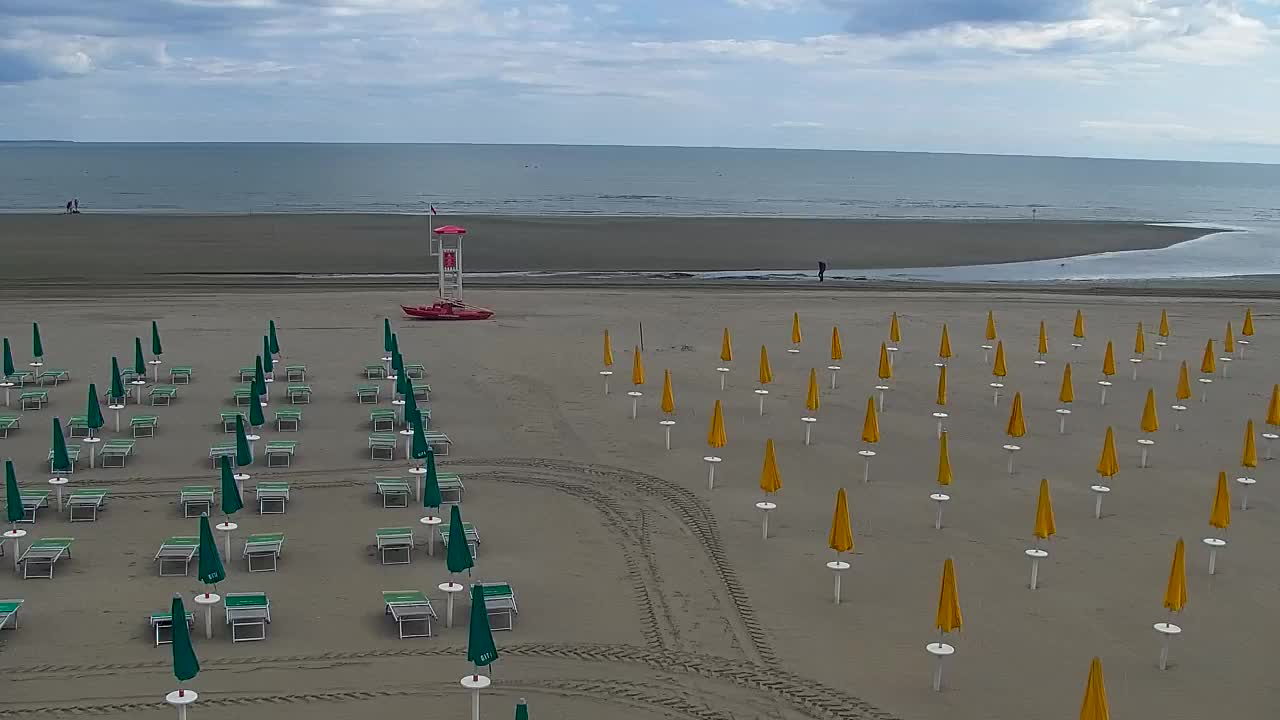 Webcam en direct Grado : Vues sur la plage et l’aquapark en temps réel