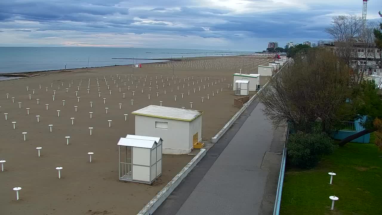 Webcam en direct Grado : Vues sur la plage et l’aquapark en temps réel