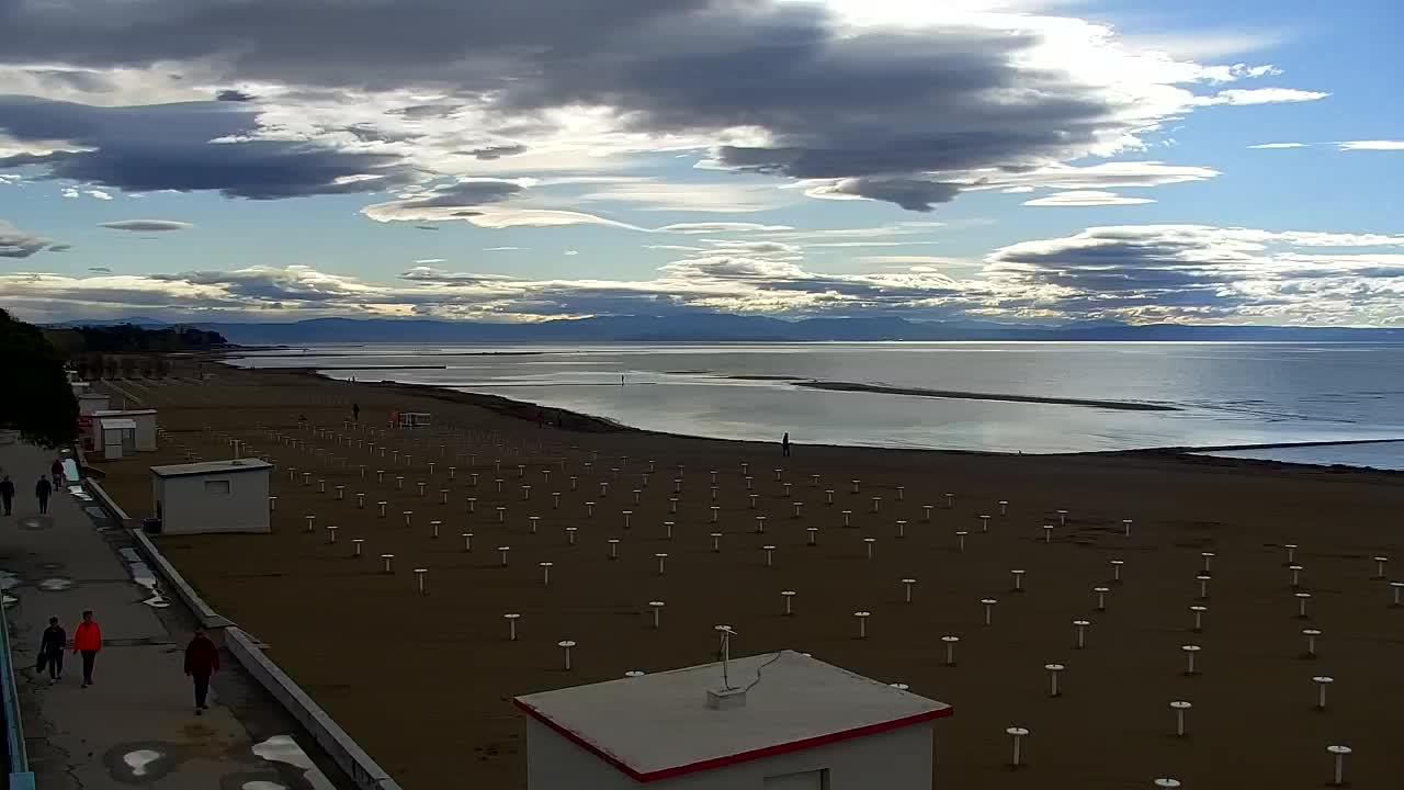 Webcam Live Grado: Vista sulla spiaggia e sull’acquapark in tempo reale