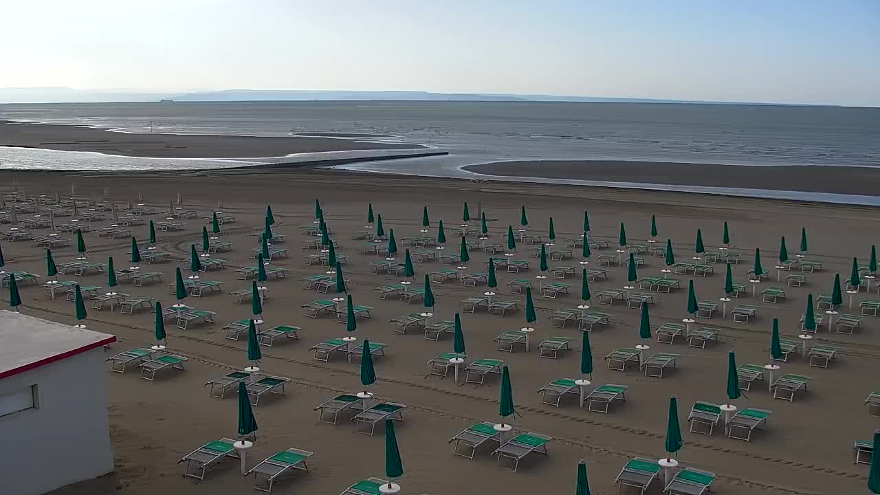 Grado Beach and Aquapark Views in Real Time