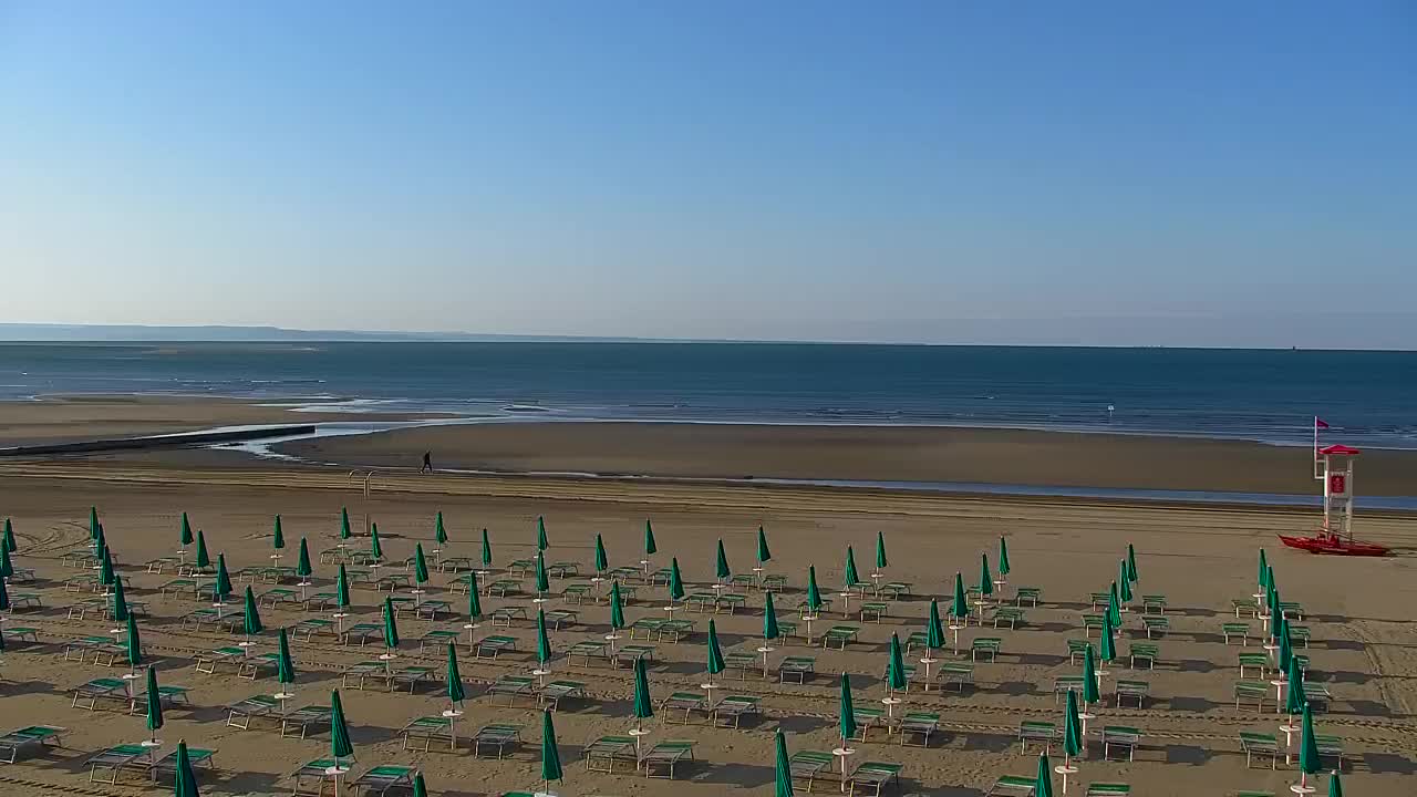 Grado Beach and Aquapark Views in Real Time