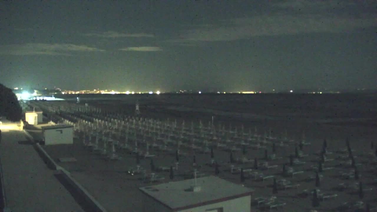 Webcam Live Grado: Vista sulla spiaggia e sull’acquapark in tempo reale