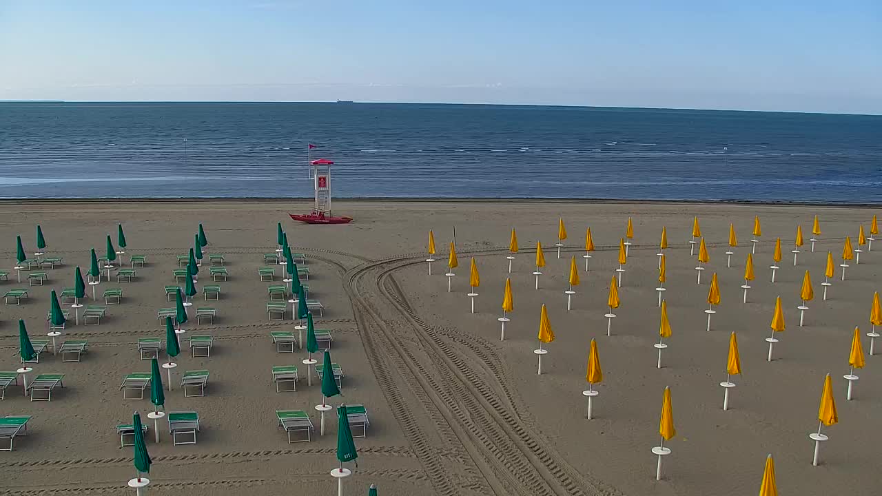 Webcam en direct Grado : Vues sur la plage et l’aquapark en temps réel