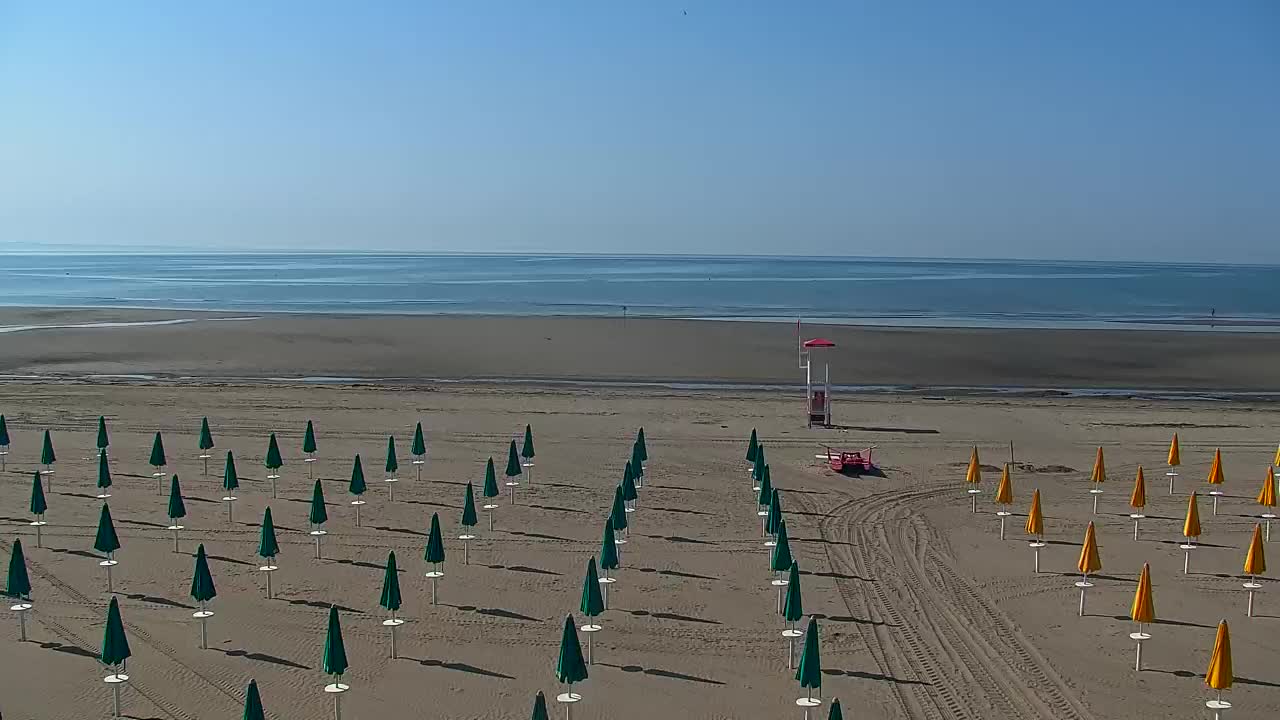 Grado Beach and Aquapark Views in Real Time