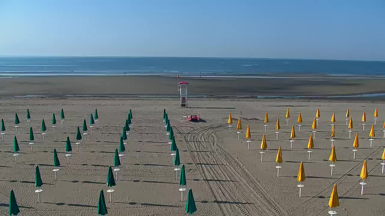 Grado Beach and Aquapark Views in Real Time