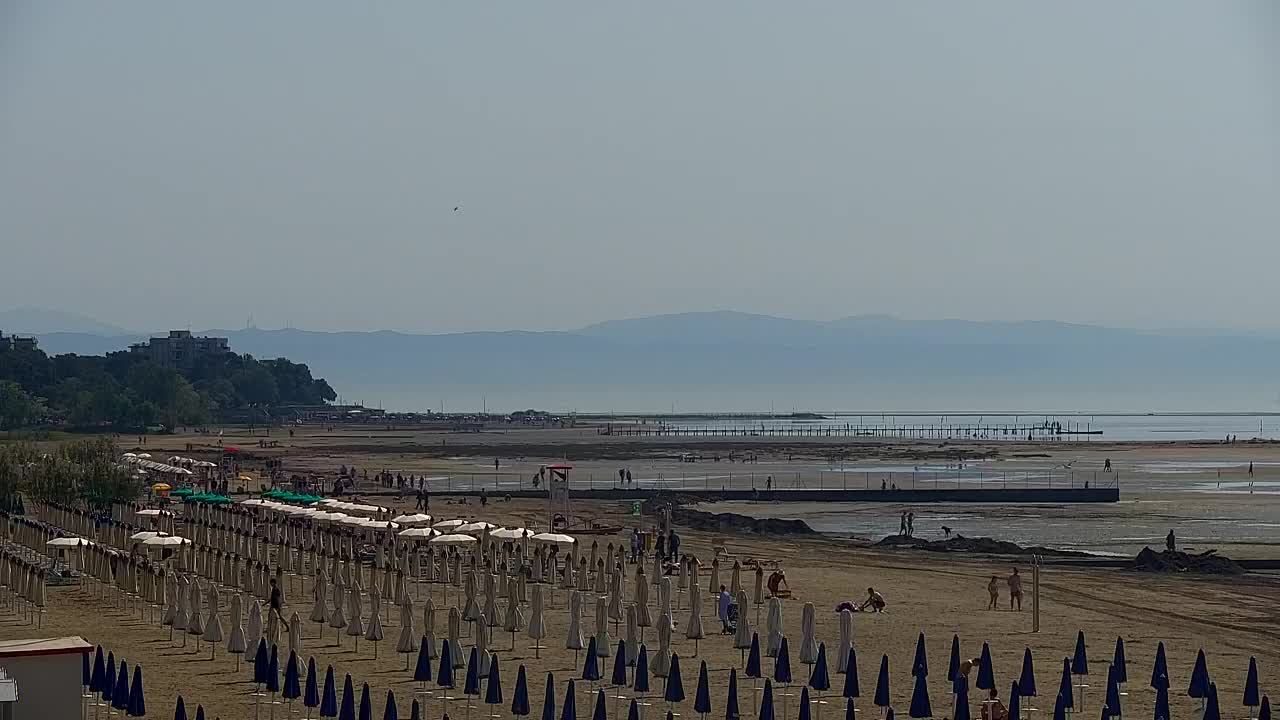 Webcam Live Grado: Vista sulla spiaggia e sull’acquapark in tempo reale