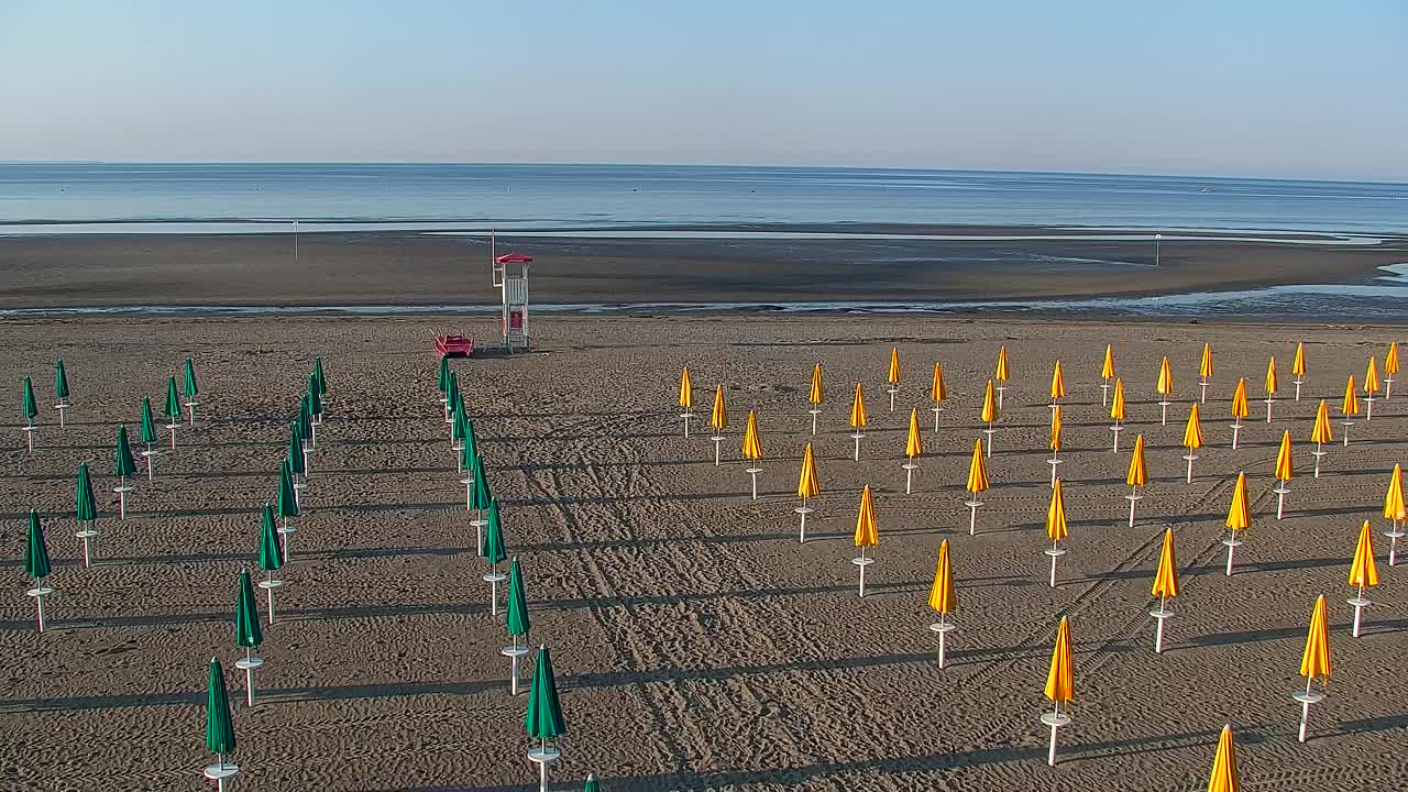 Webcam Live Grado: Vista sulla spiaggia e sull’acquapark in tempo reale