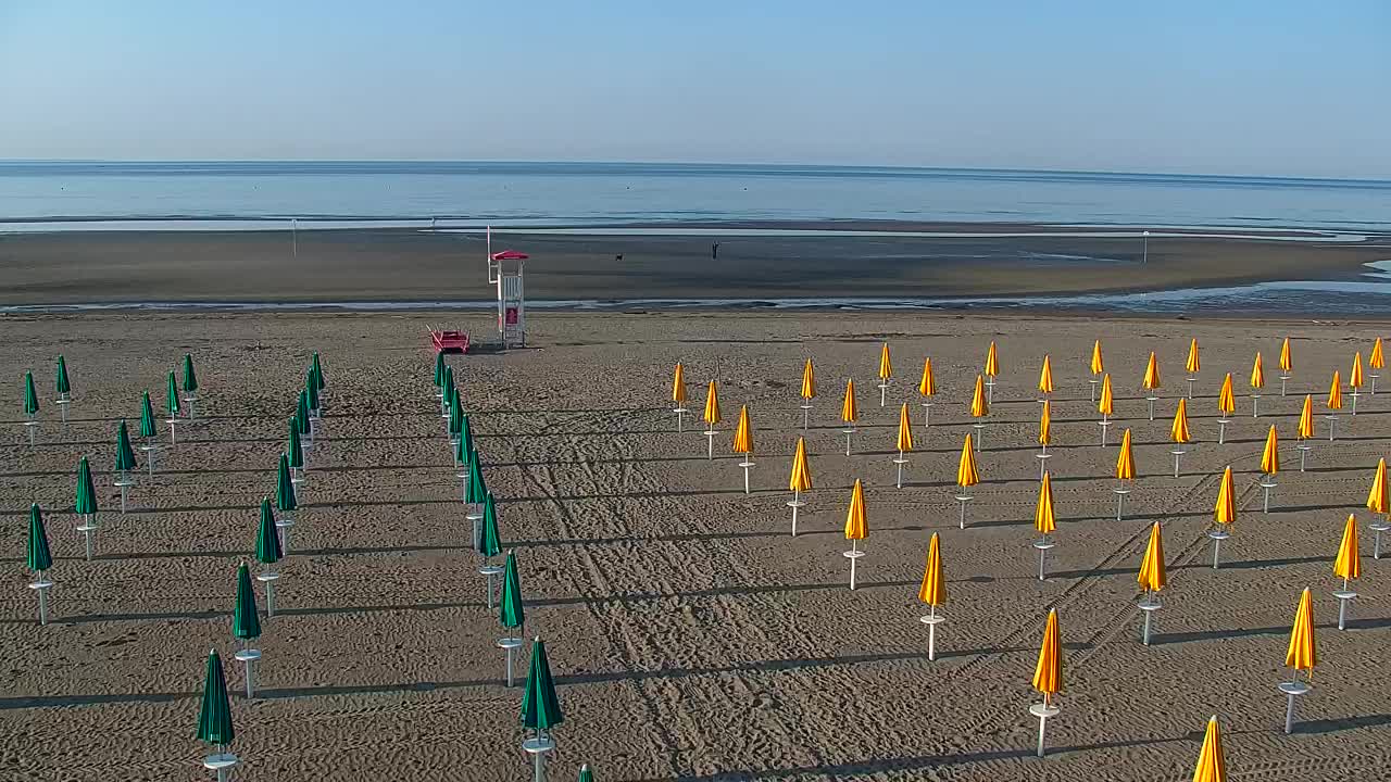 Webcam en direct Grado : Vues sur la plage et l’aquapark en temps réel