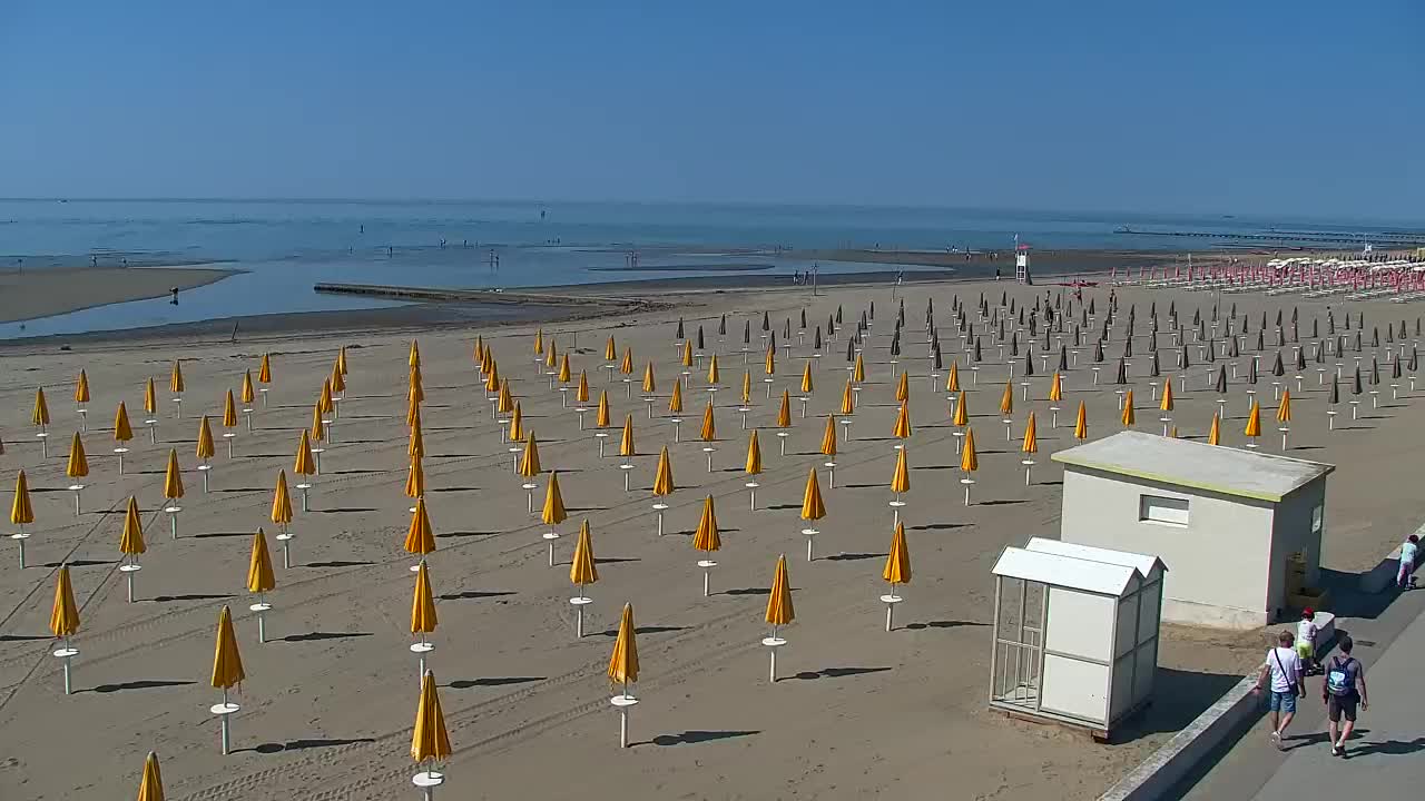 Webcam Live Grado: Vista sulla spiaggia e sull’acquapark in tempo reale