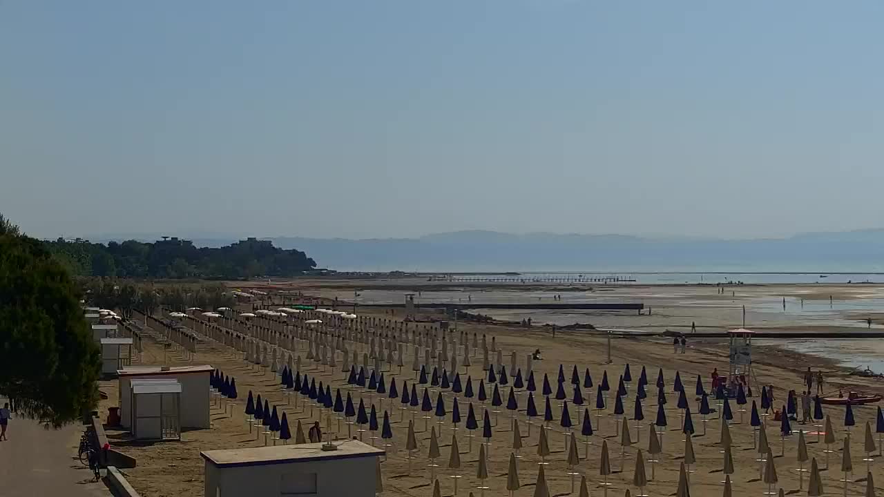 Webcam en direct Grado : Vues sur la plage et l’aquapark en temps réel