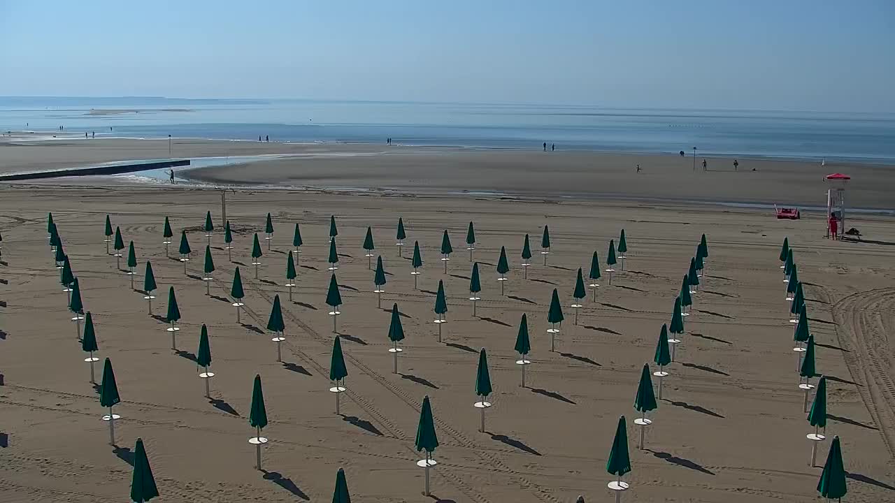 Grado Beach and Aquapark Views in Real Time