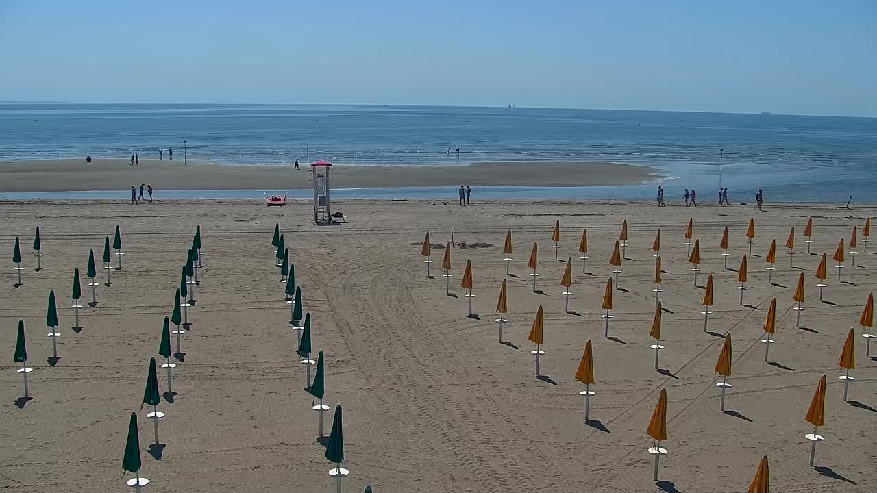 Webcam Live Grado: Vista sulla spiaggia e sull’acquapark in tempo reale