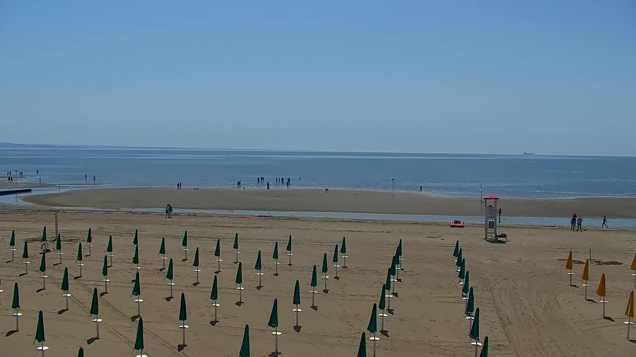 Webcam Live Grado: Vista sulla spiaggia e sull’acquapark in tempo reale