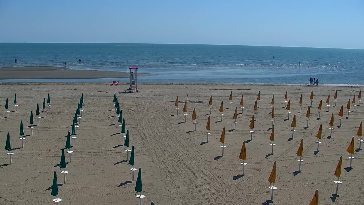Webcam Live Grado: Vista sulla spiaggia e sull’acquapark in tempo reale