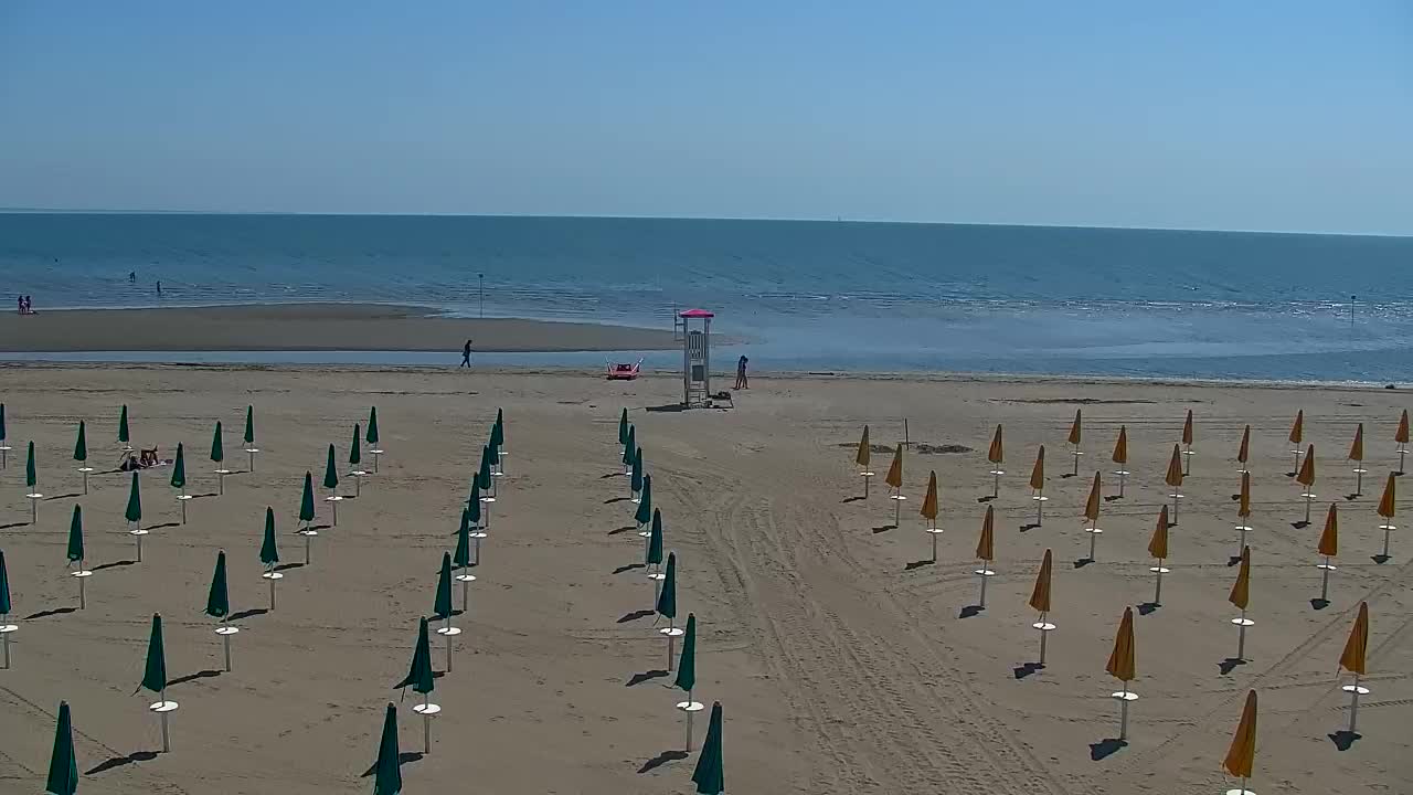 Webcam Live Grado: Vista sulla spiaggia e sull’acquapark in tempo reale