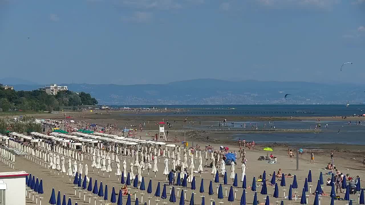 Webcam Live Grado: Vista sulla spiaggia e sull’acquapark in tempo reale