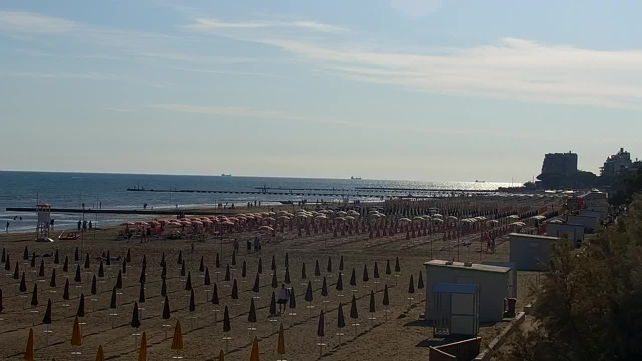Webcam en direct Grado : Vues sur la plage et l’aquapark en temps réel