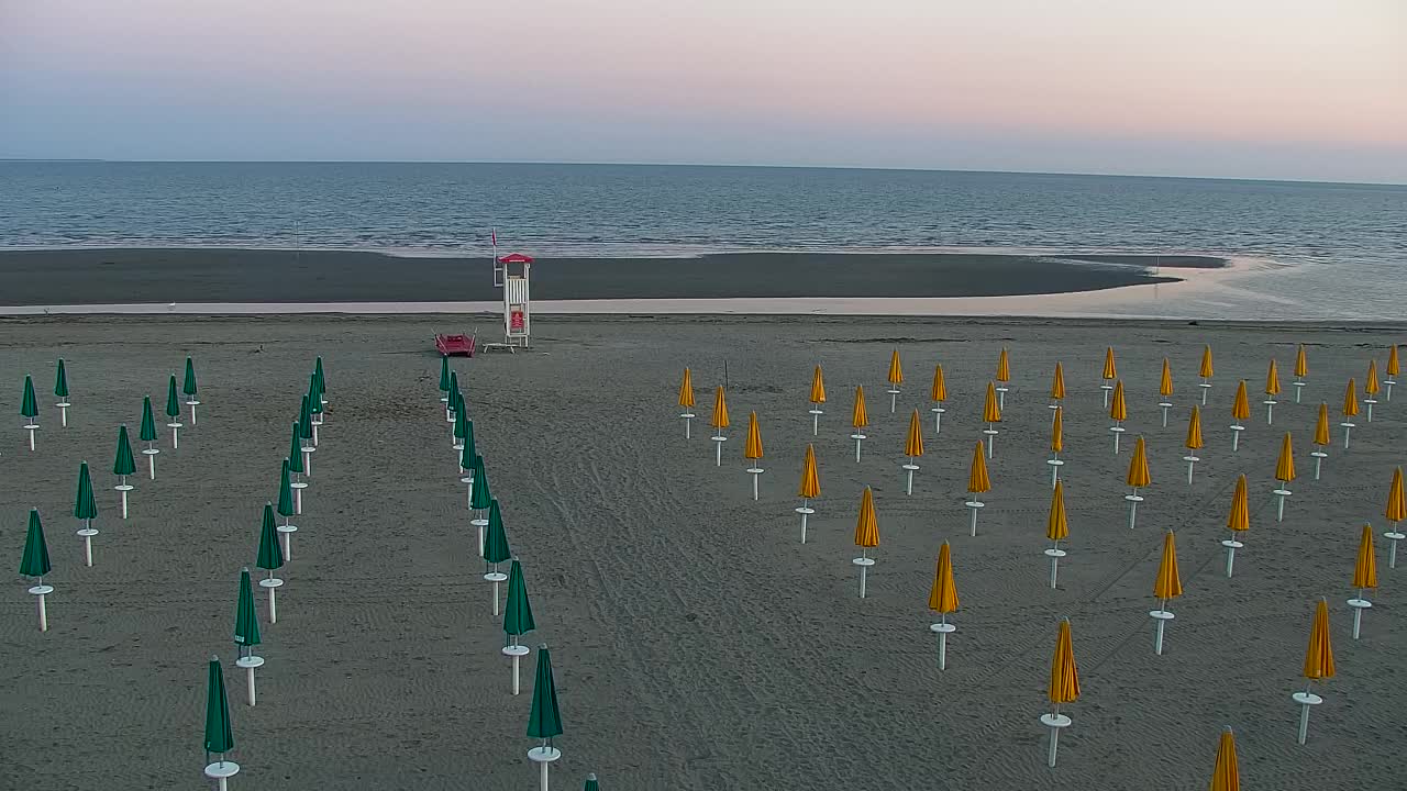 Webcam Live Grado: Vista sulla spiaggia e sull’acquapark in tempo reale