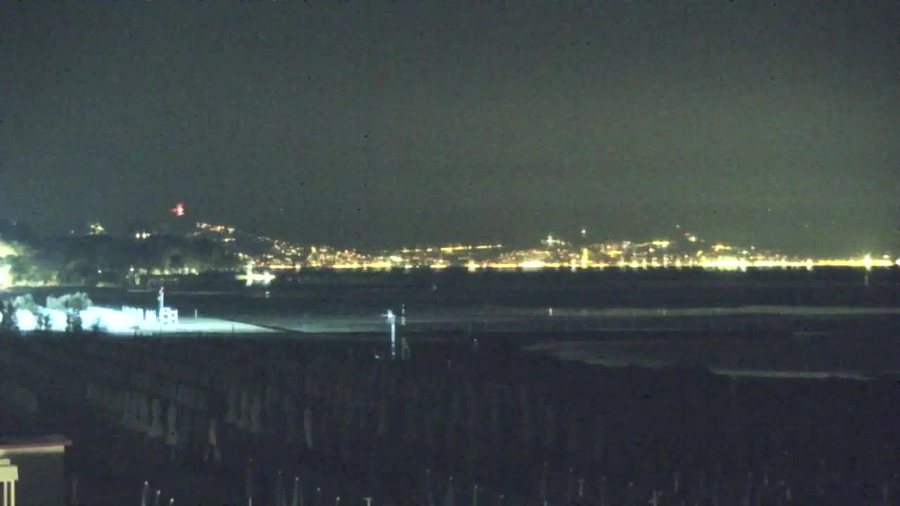 Webcam en direct Grado : Vues sur la plage et l’aquapark en temps réel