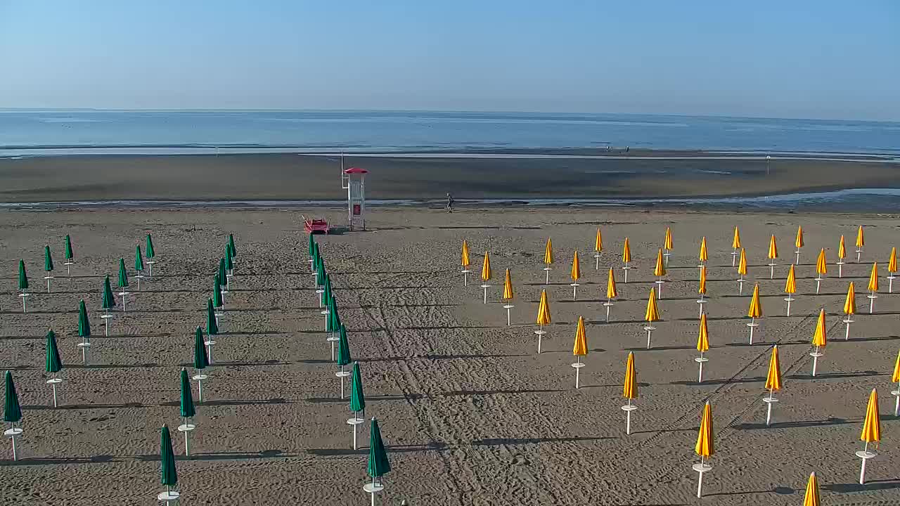 Webcam en direct Grado : Vues sur la plage et l’aquapark en temps réel