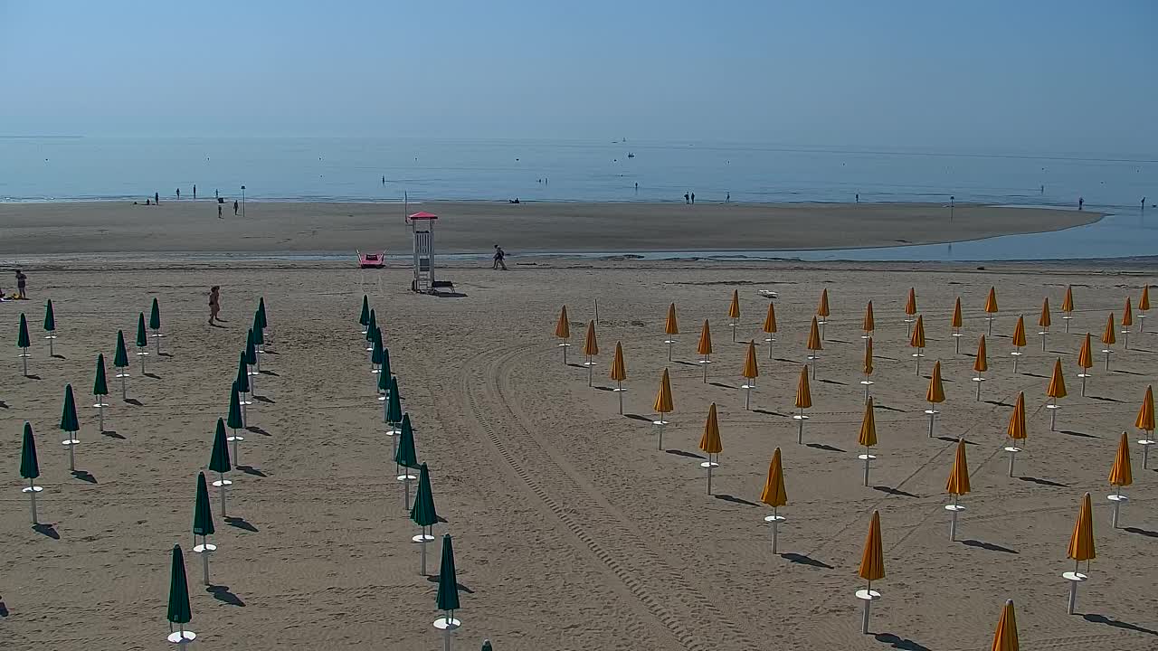 Grado Beach and Aquapark Views in Real Time