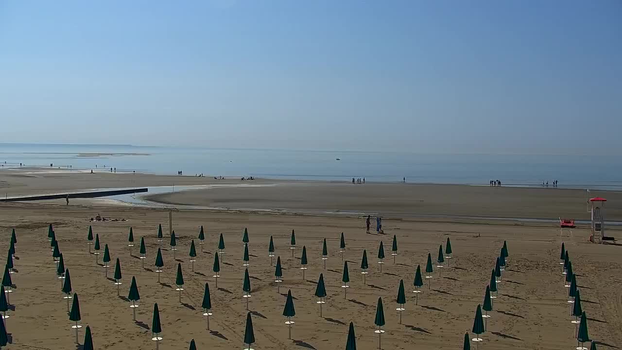 Grado Beach and Aquapark Views in Real Time