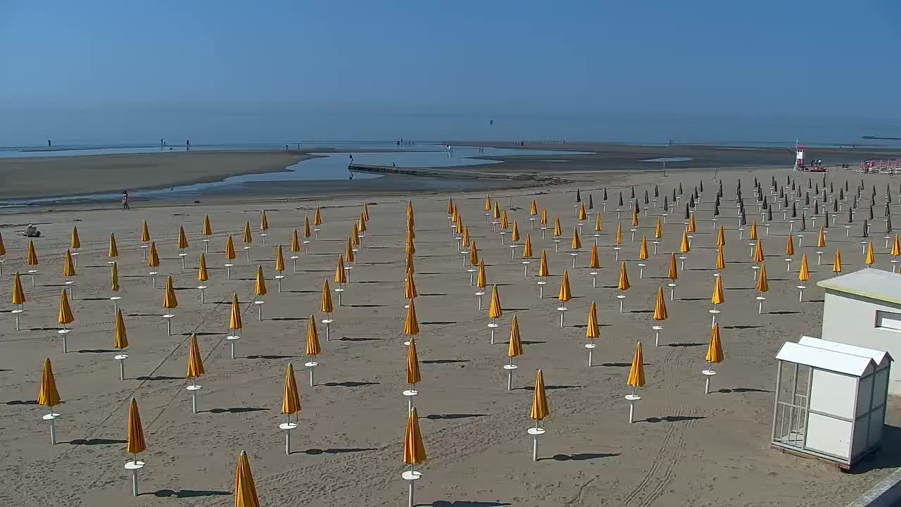 Webcam en direct Grado : Vues sur la plage et l’aquapark en temps réel