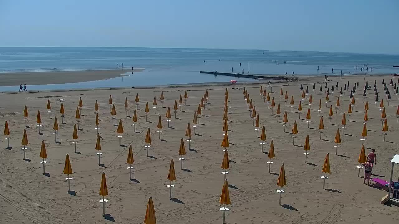 Grado Beach and Aquapark Views in Real Time