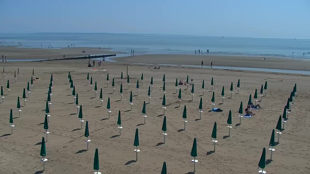 Grado Beach and Aquapark Views in Real Time