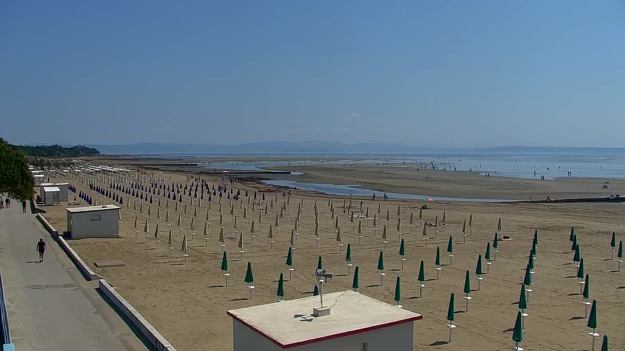 Webcam Live Grado: Vista sulla spiaggia e sull’acquapark in tempo reale