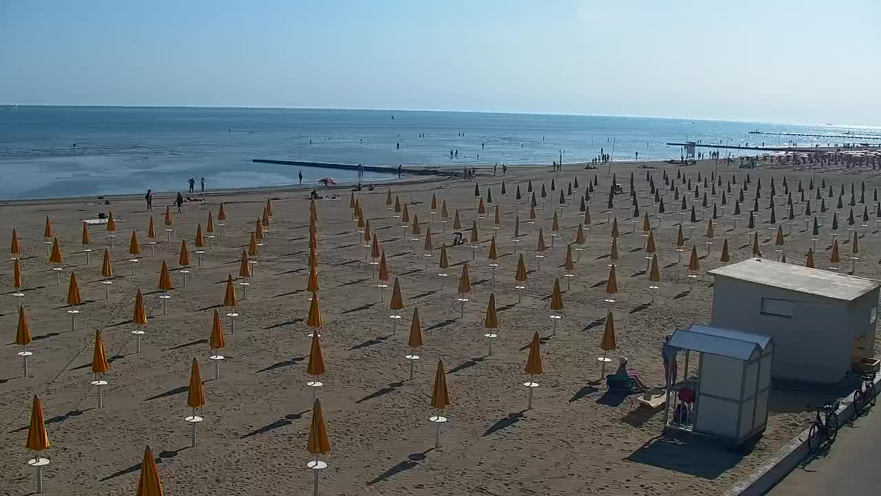 Webcam Live Grado: Vista sulla spiaggia e sull’acquapark in tempo reale