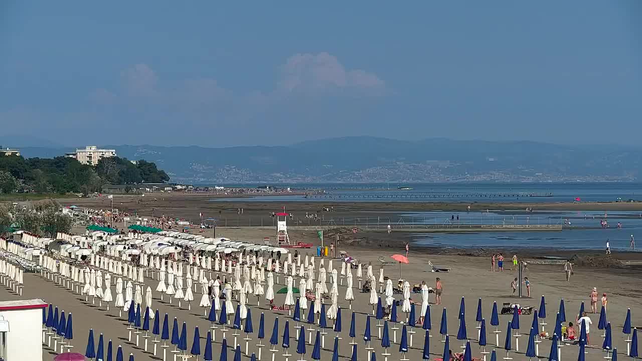 Webcam Live Grado: Vista sulla spiaggia e sull’acquapark in tempo reale