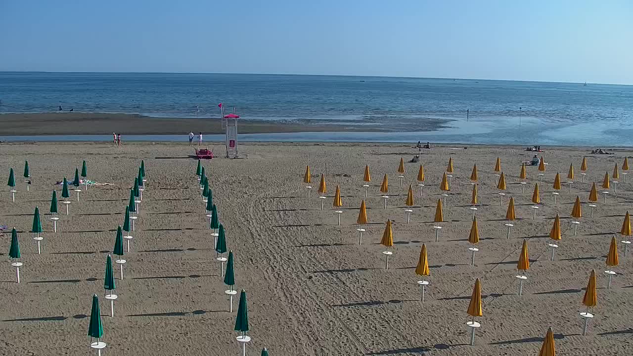 Webcam Live Grado: Vista sulla spiaggia e sull’acquapark in tempo reale