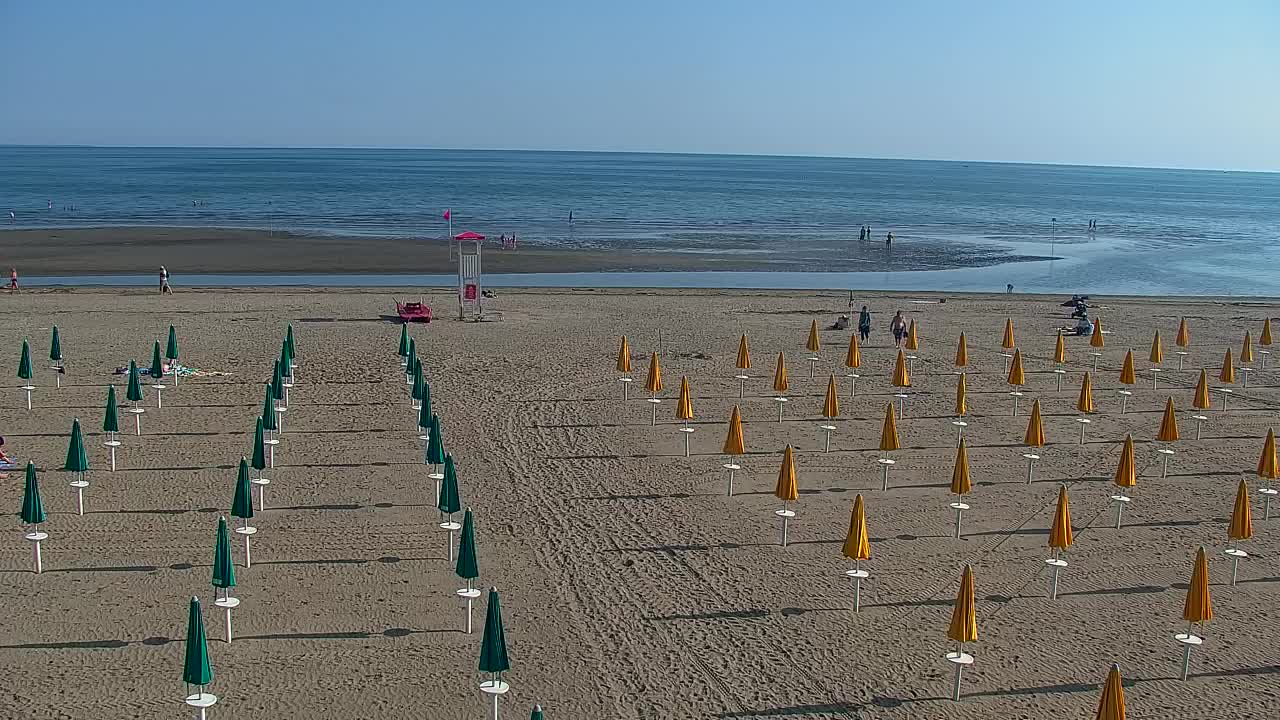 Webcam Live Grado: Vista sulla spiaggia e sull’acquapark in tempo reale