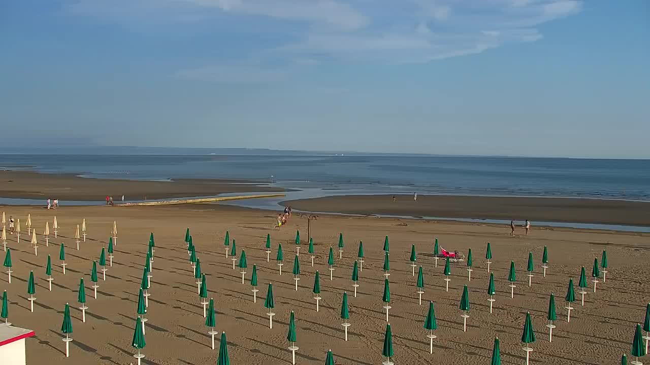 Grado Beach and Aquapark Views in Real Time
