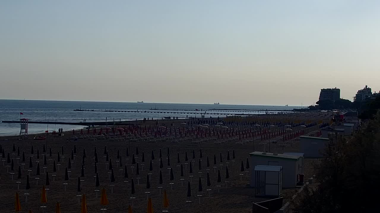 Webcam en direct Grado : Vues sur la plage et l’aquapark en temps réel