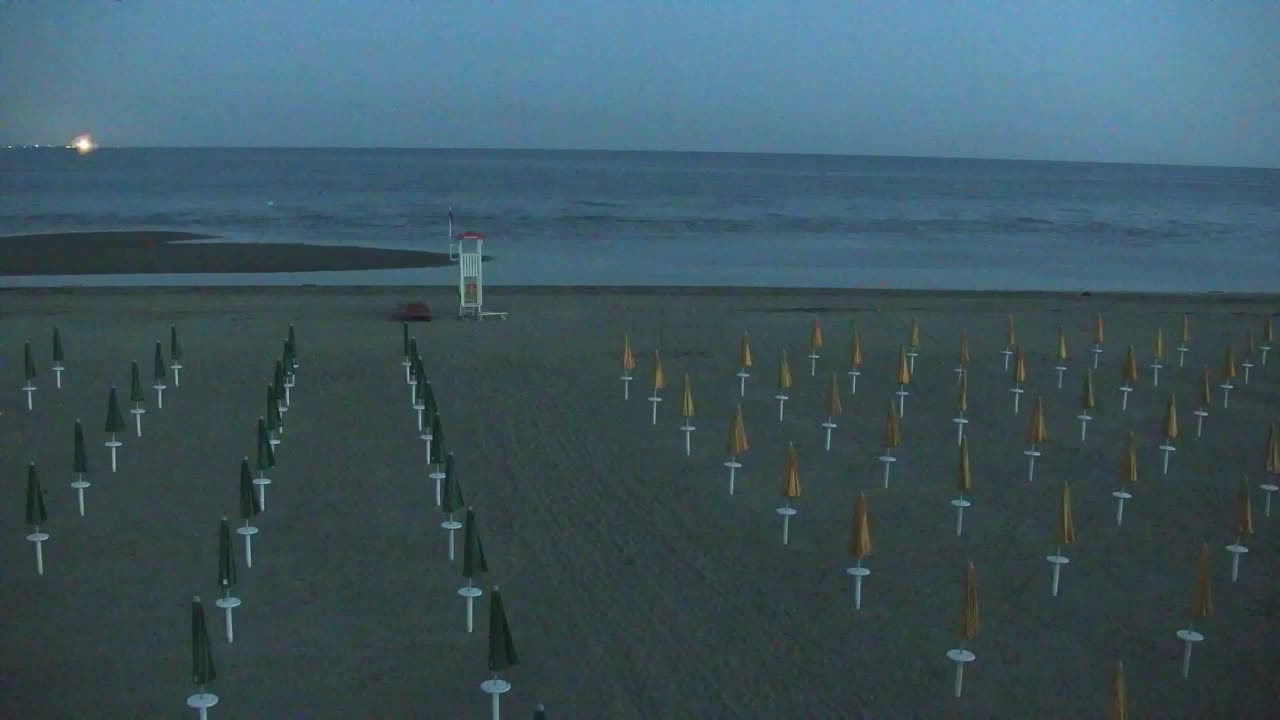 Webcam Live Grado: Vista sulla spiaggia e sull’acquapark in tempo reale