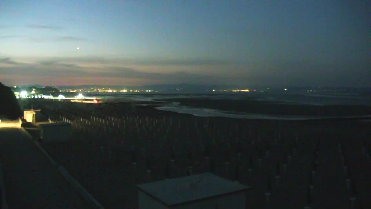 Webcam Live Grado: Vista sulla spiaggia e sull’acquapark in tempo reale