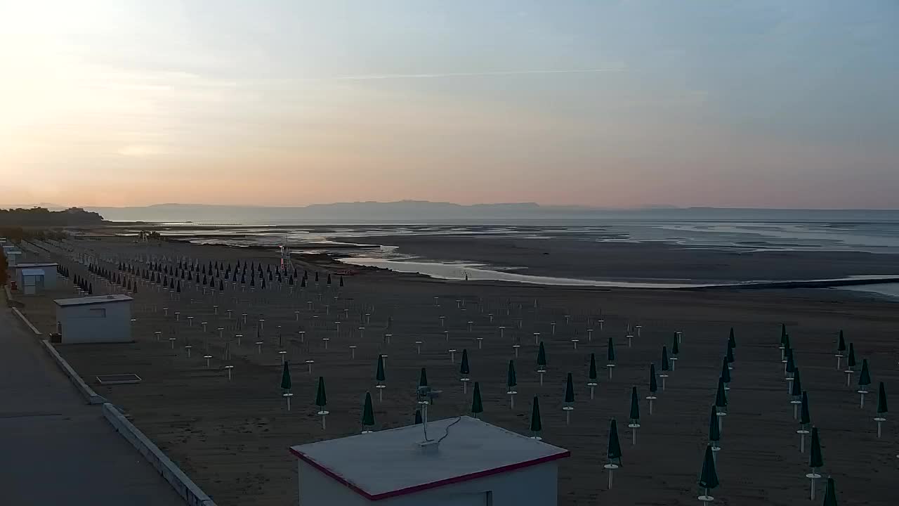 Webcam en direct Grado : Vues sur la plage et l’aquapark en temps réel