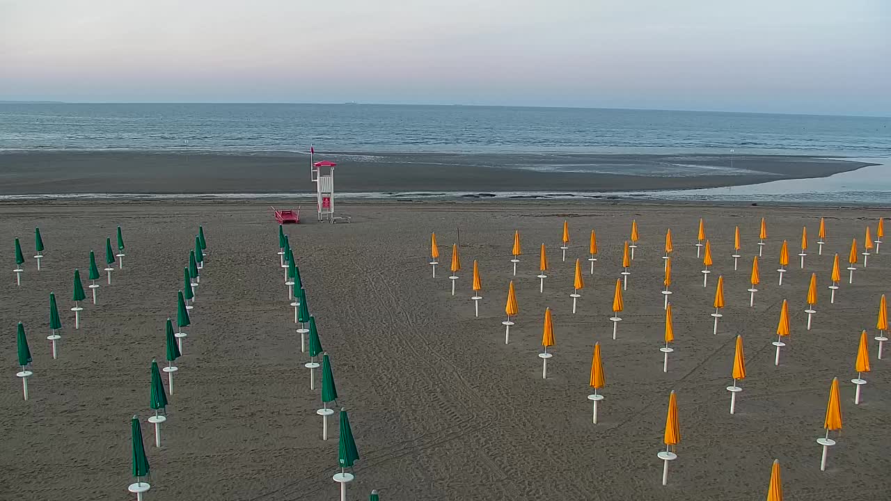 Grado Beach and Aquapark Views in Real Time