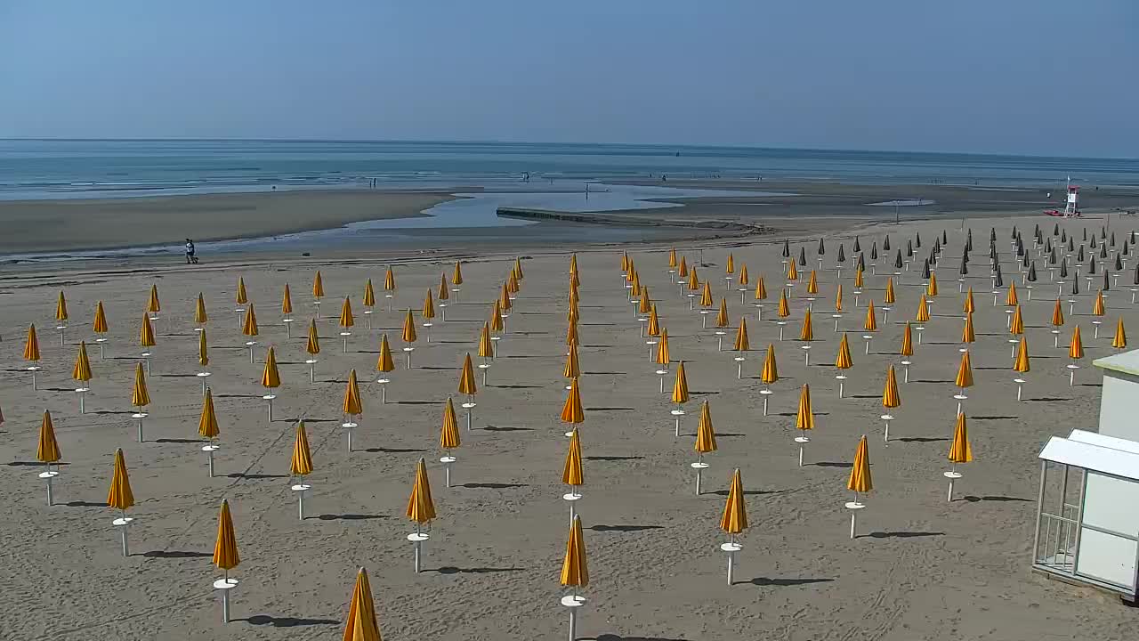 Webcam Live Grado: Vista sulla spiaggia e sull’acquapark in tempo reale