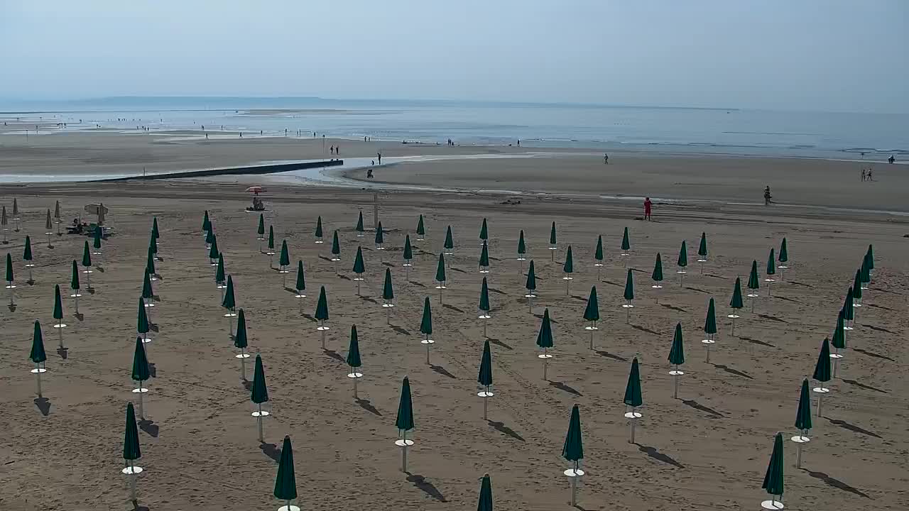 Grado Beach and Aquapark Views in Real Time