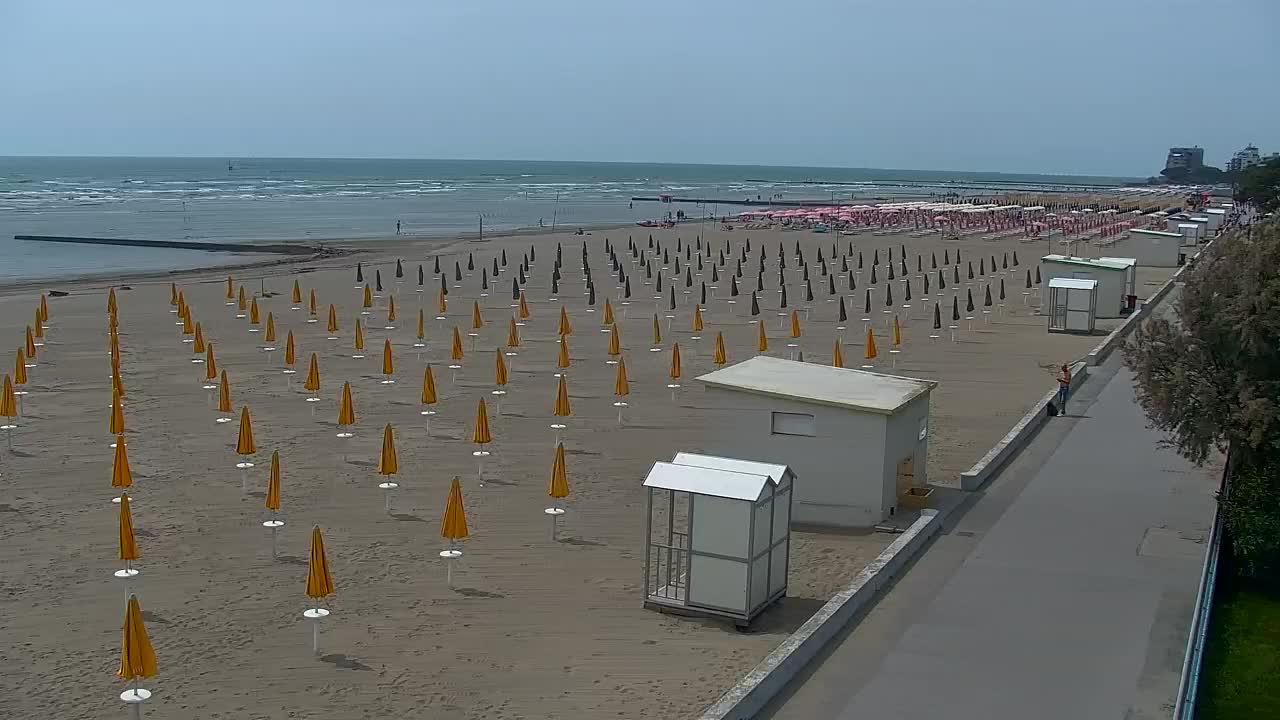 Webcam en direct Grado : Vues sur la plage et l’aquapark en temps réel