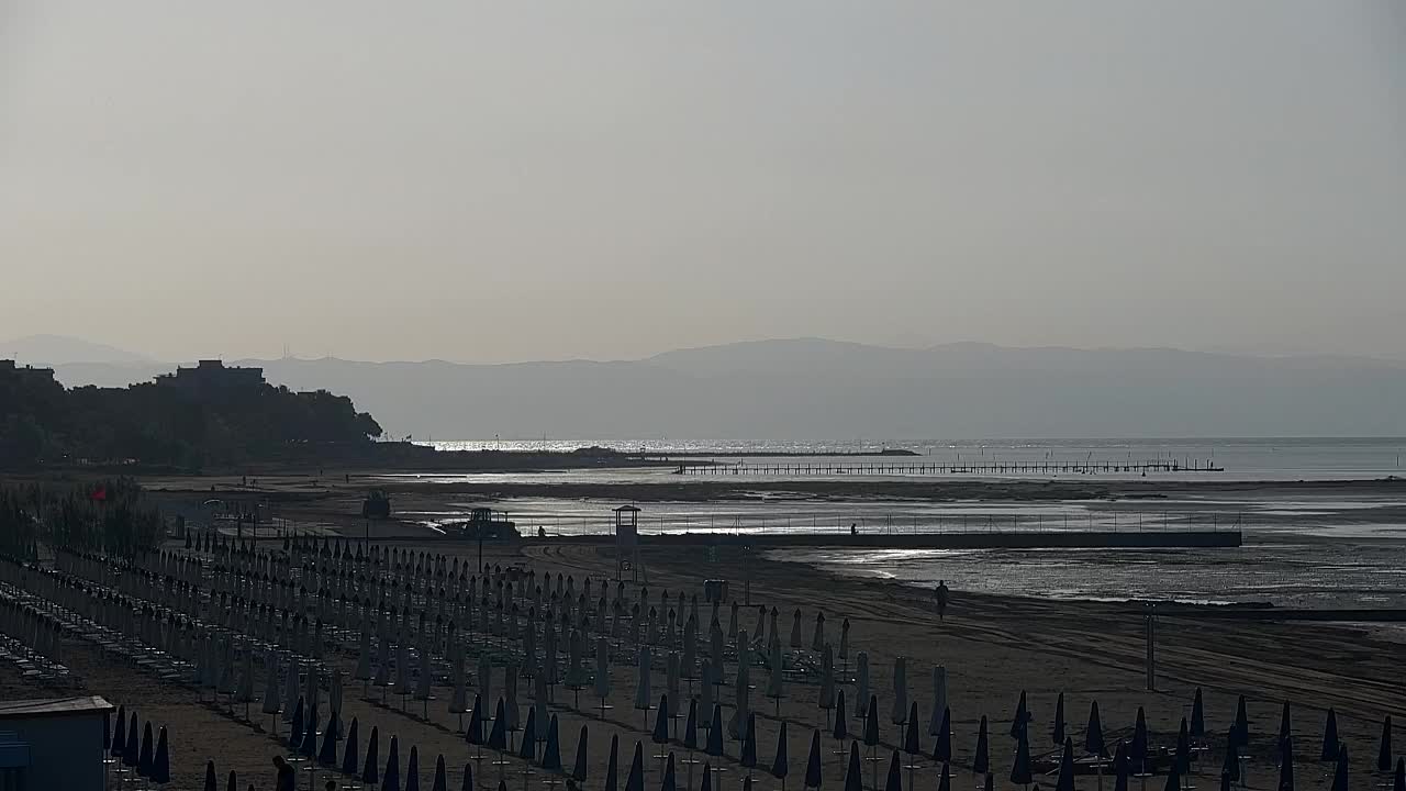 Webcam en direct Grado : Vues sur la plage et l’aquapark en temps réel