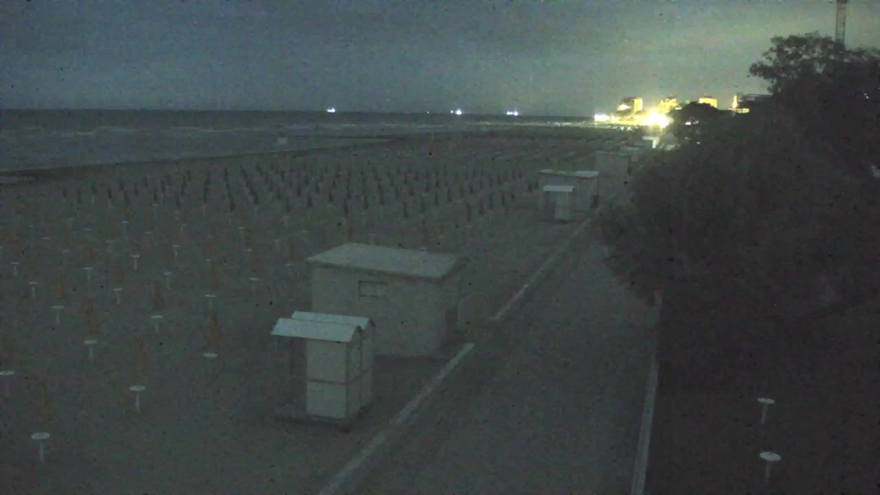 Grado Beach and Aquapark Views in Real Time