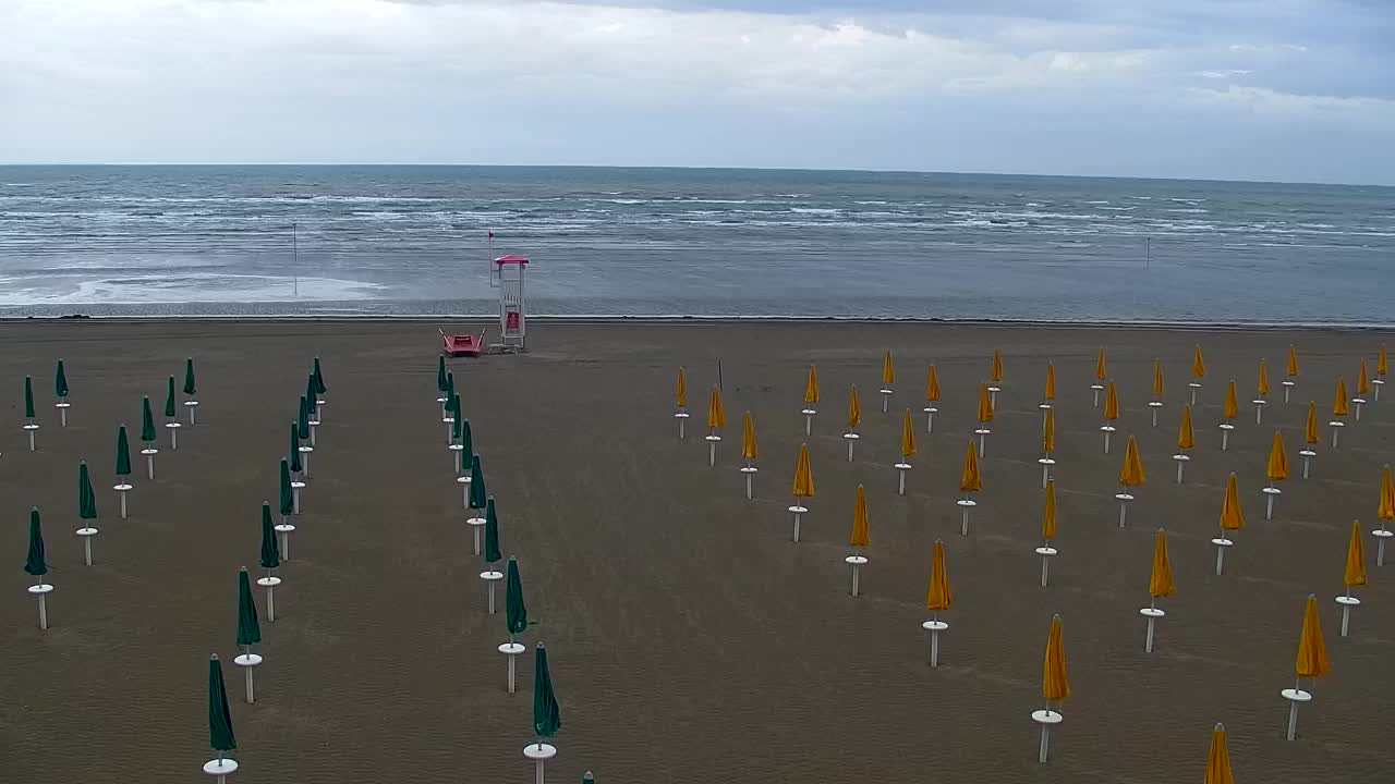 Webcam en direct Grado : Vues sur la plage et l’aquapark en temps réel
